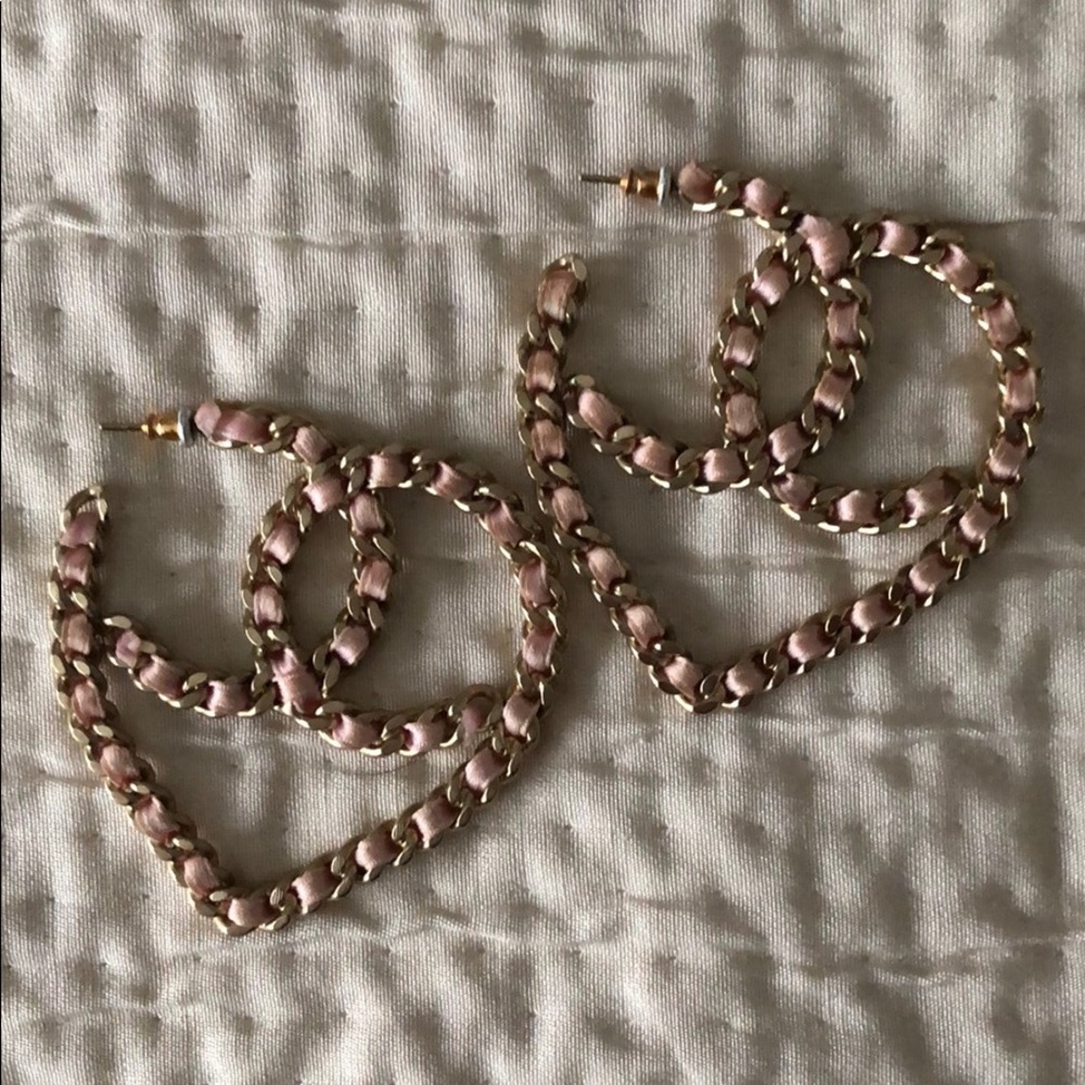 Ribbon Heart Earrings *rare* 💖
